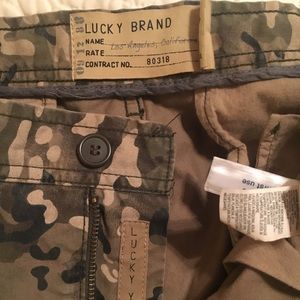 Lucky Brand Camouflage Pants